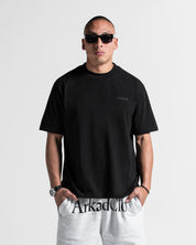 Tshirt Regular Fit Velvet Negra Paper Trail