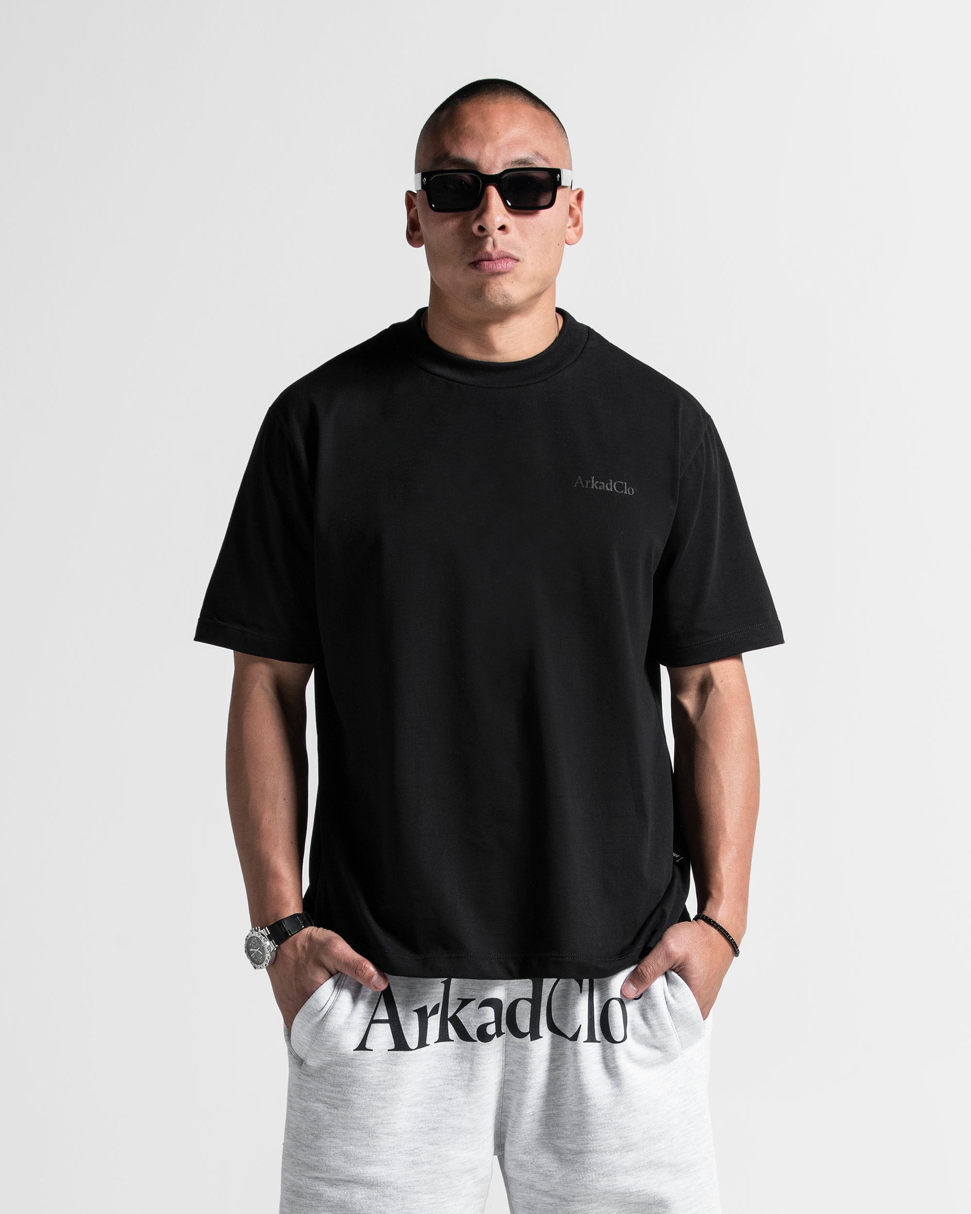 Tshirt Regular Fit Velvet Negra Paper Trail