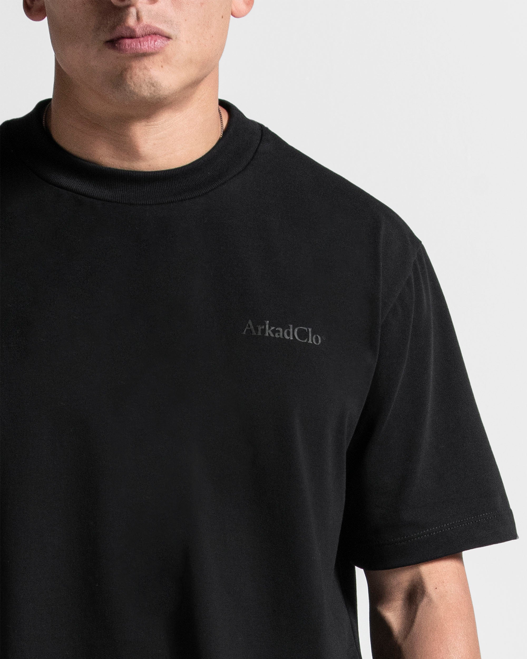 Tshirt Regular Fit Velvet Negra Paper Trail