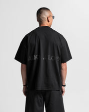 Tshirt Oversize Negra Sculpture