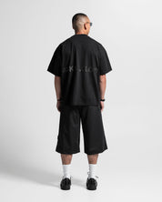 Tshirt Oversize Negra Sculpture