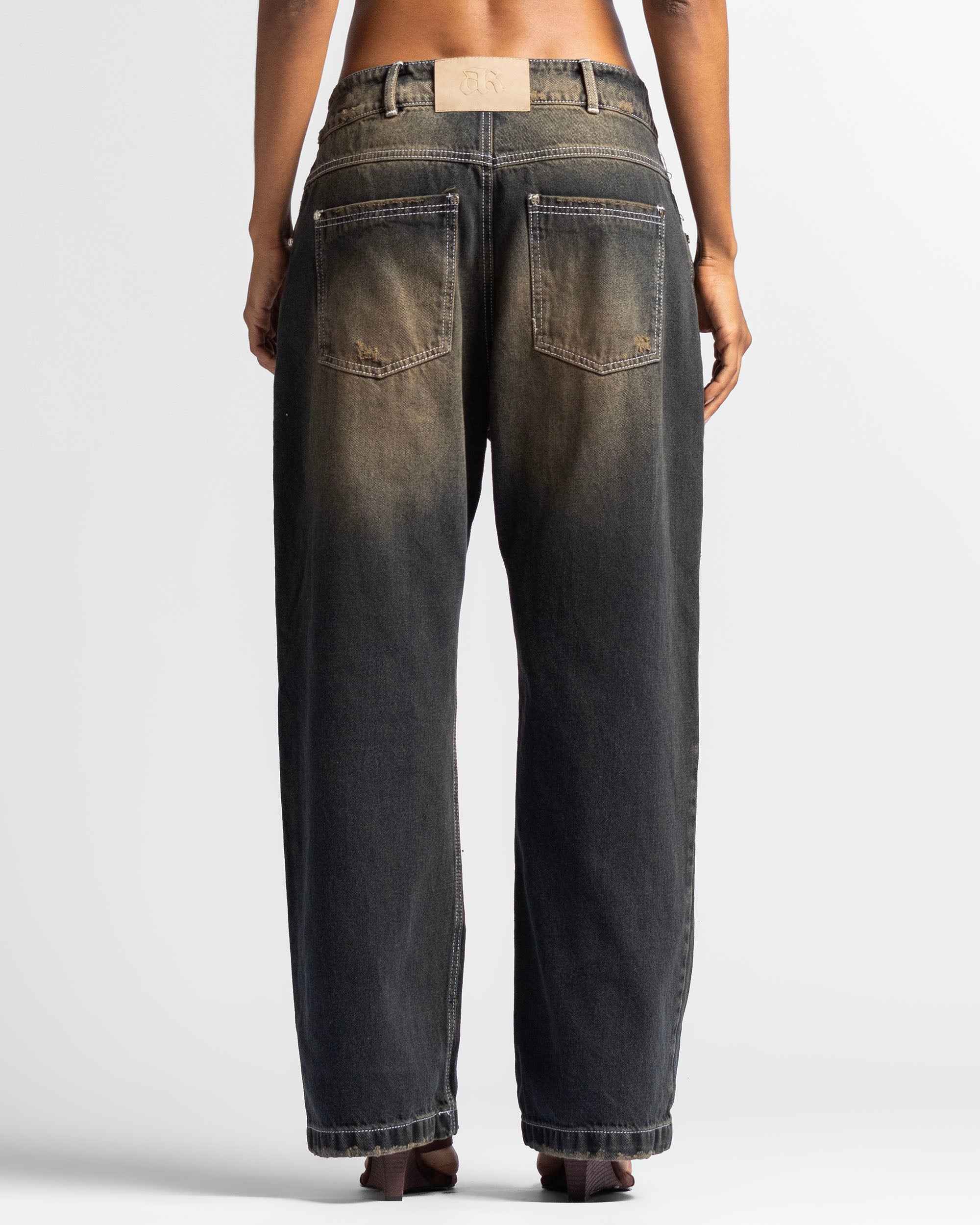 Washed Jean Dirty Oscuro - Unisex