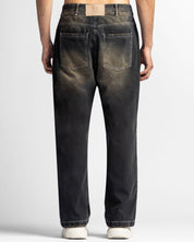 Washed Jean Dirty Oscuro
