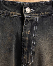 Washed Jean Dirty Oscuro