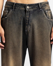 Washed Jean Dirty Oscuro