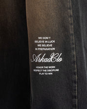 Washed Jean Dirty Oscuro