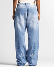Denim Pant Azul Logo Azul - Unisex
