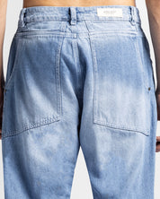 Denim Pant Azul Logo Azul