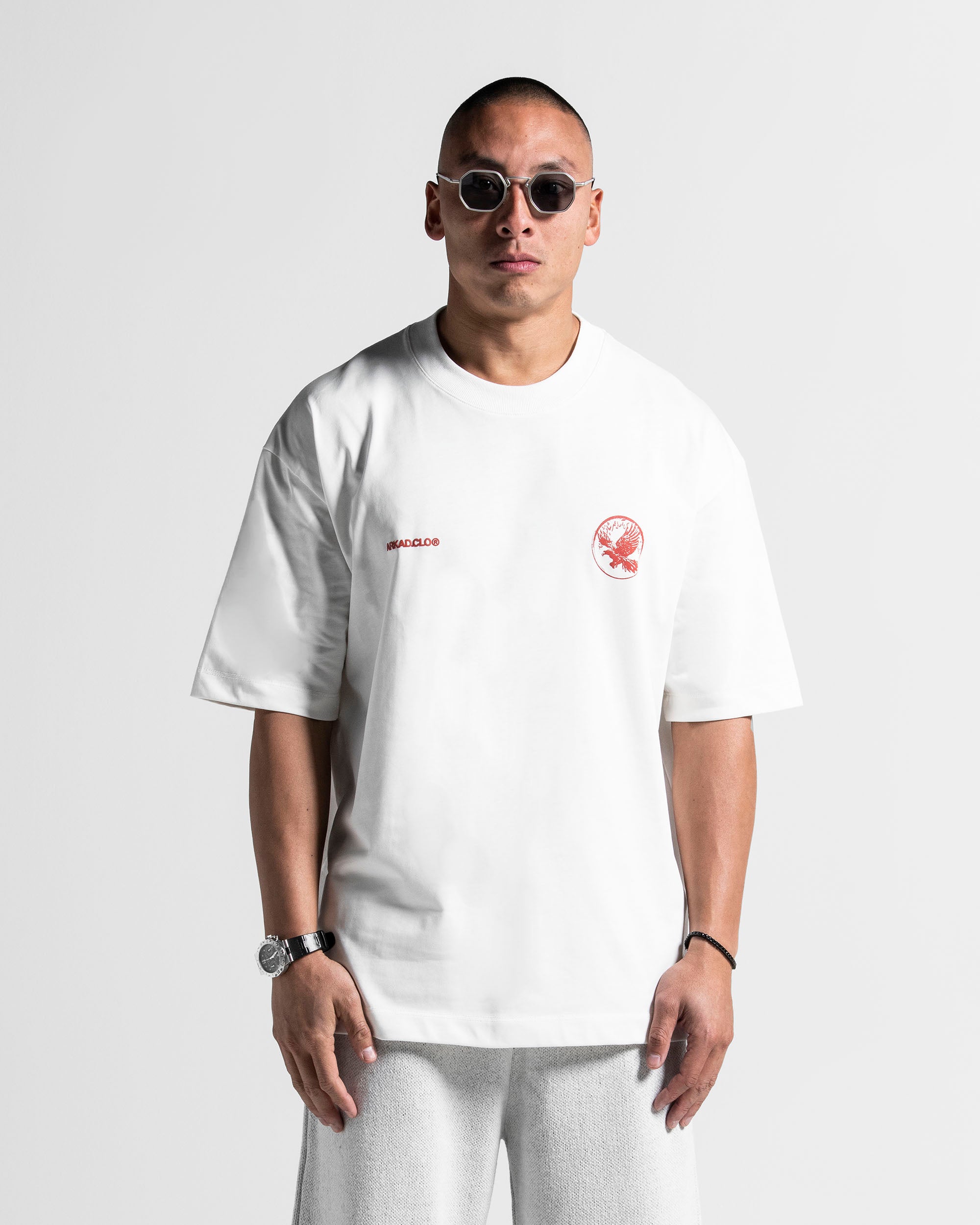 Graphic Tshirt Oversize Beige