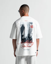 Graphic Tshirt Oversize Beige