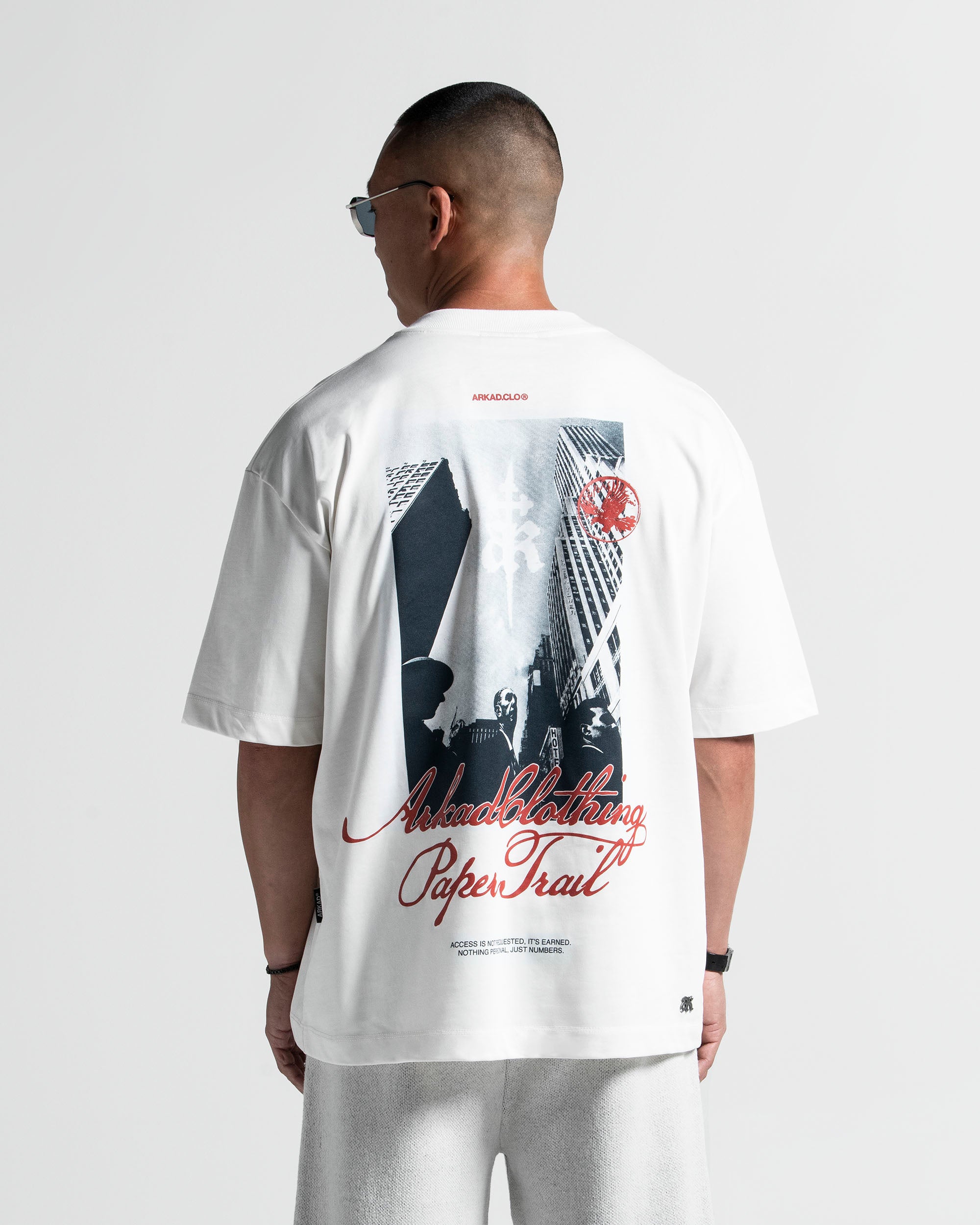 Graphic Tshirt Oversize Beige