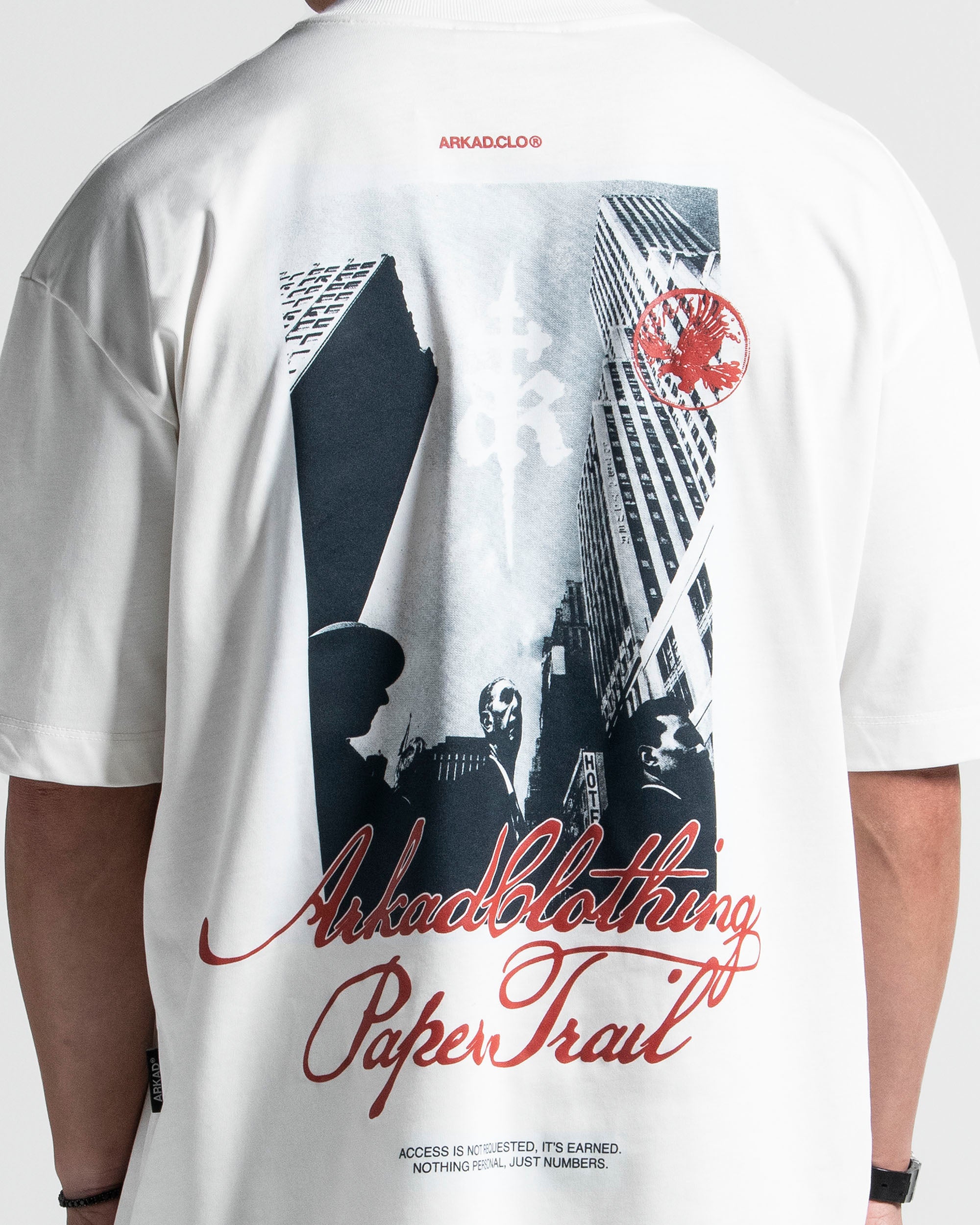 Graphic Tshirt Oversize Beige