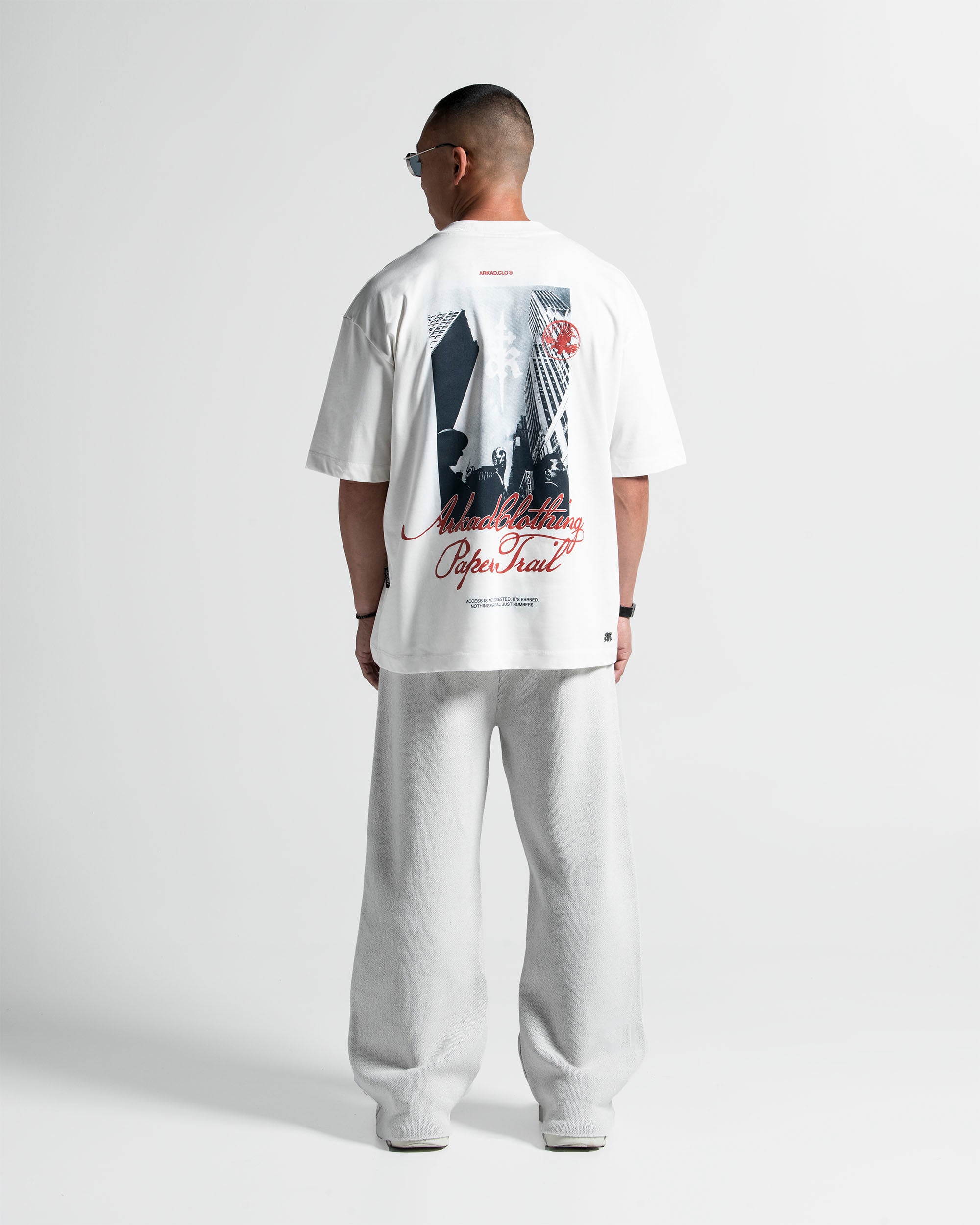 Graphic Tshirt Oversize Beige