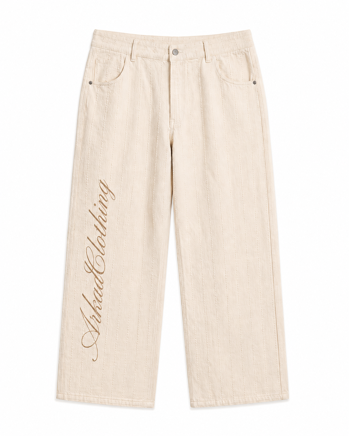 Pantalón Beige Textura