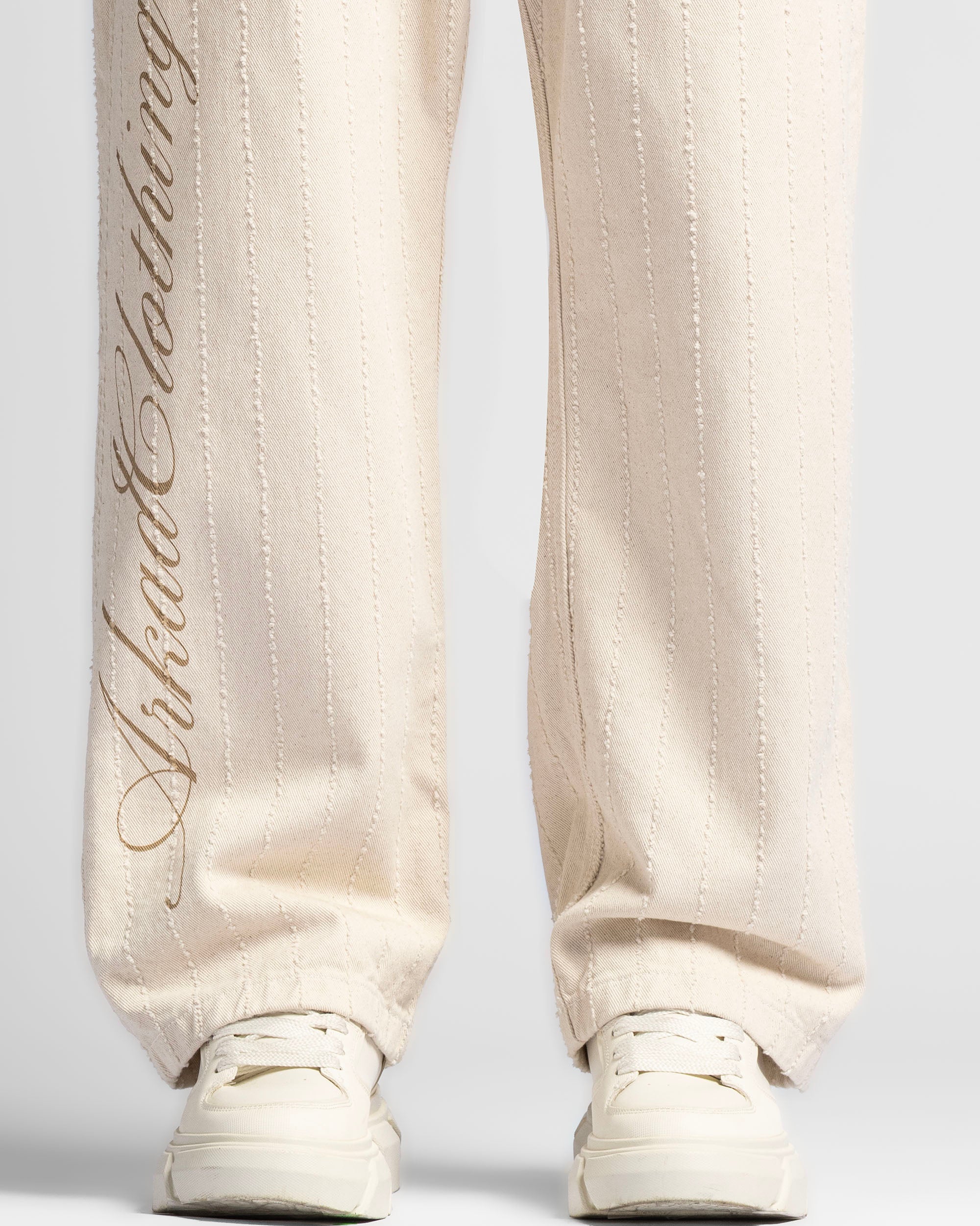Pantalón Beige Textura