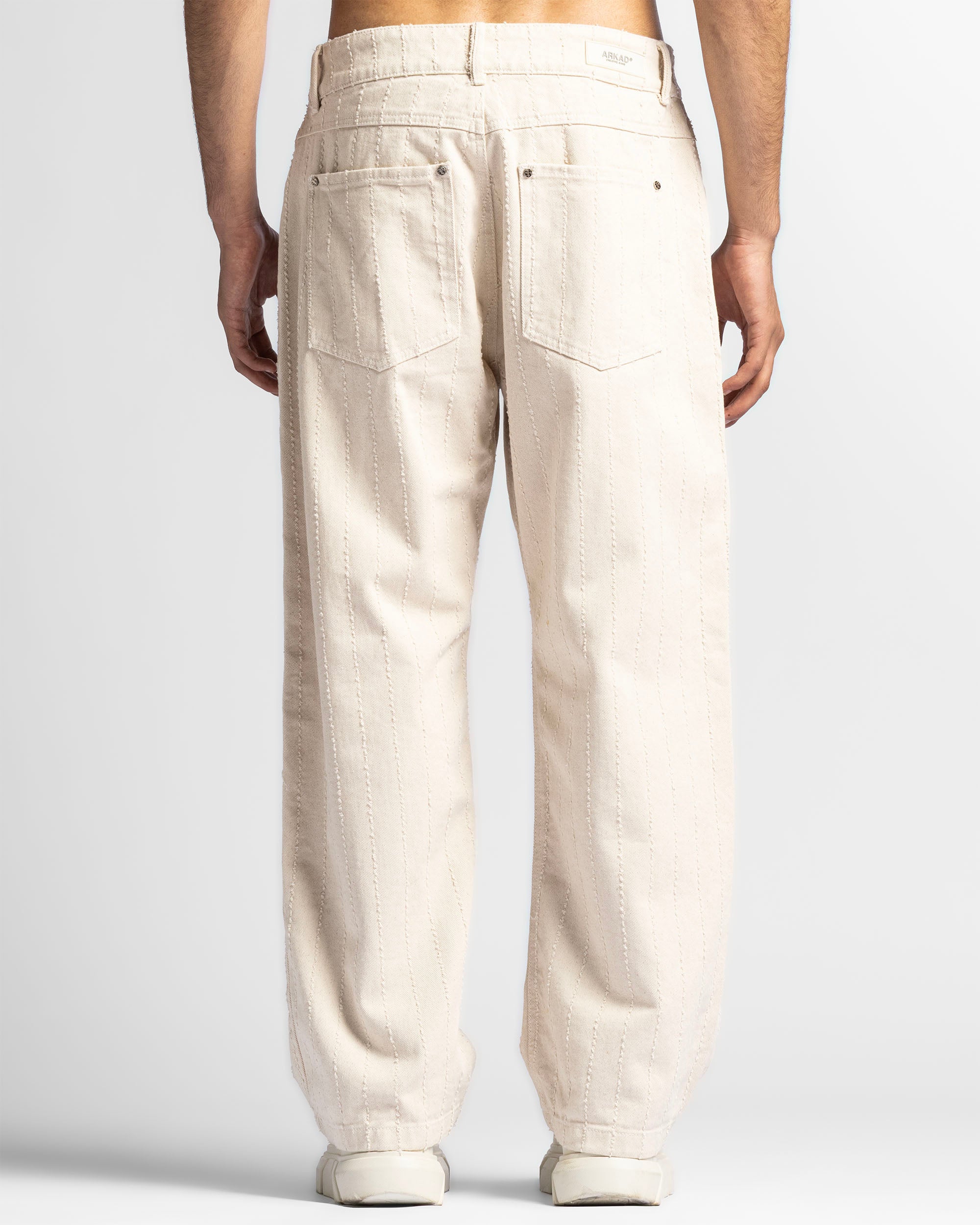 Pantalón Beige Textura