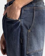Jean Azul Waxed