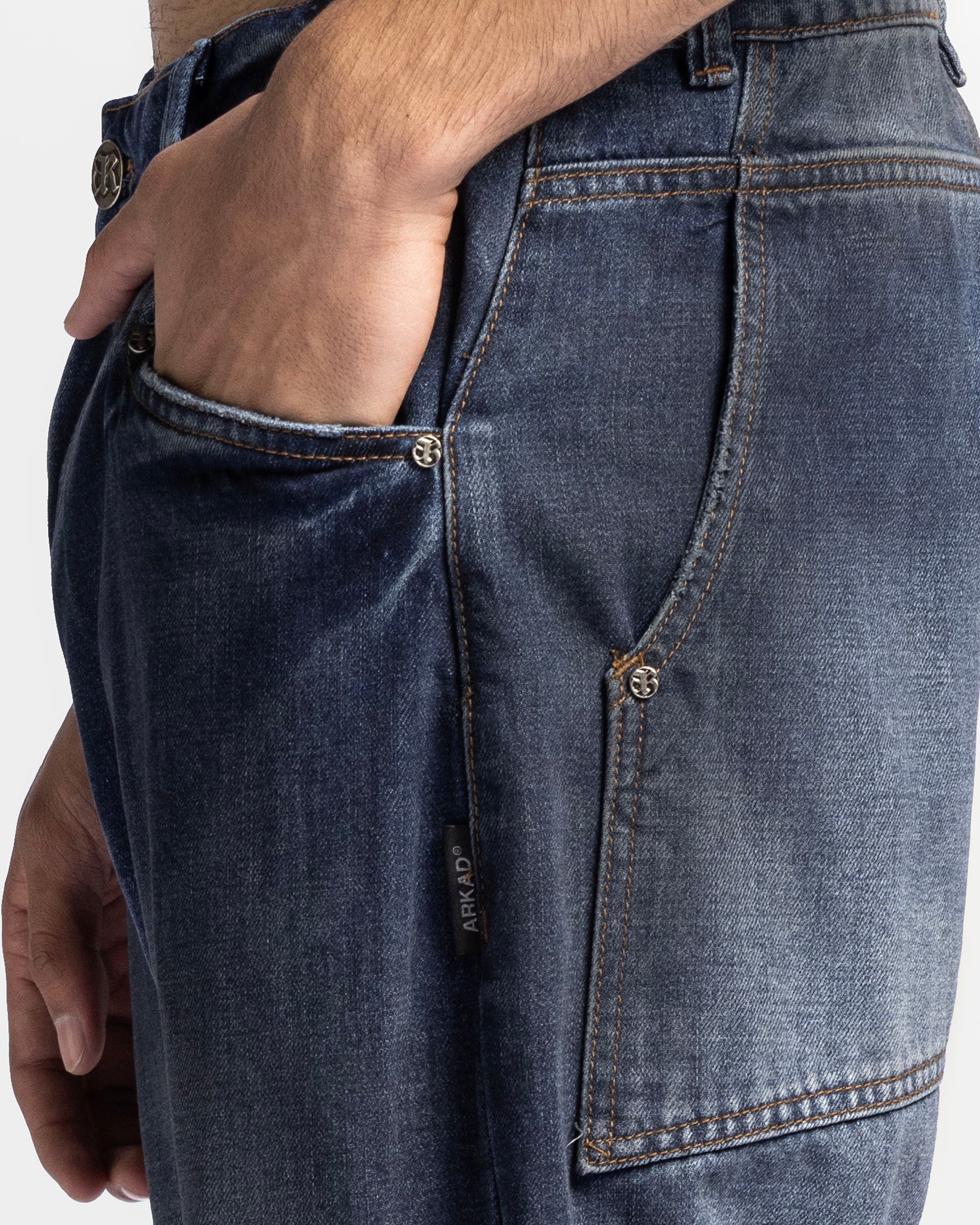 Jean Azul Waxed