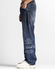 Jean Azul Waxed