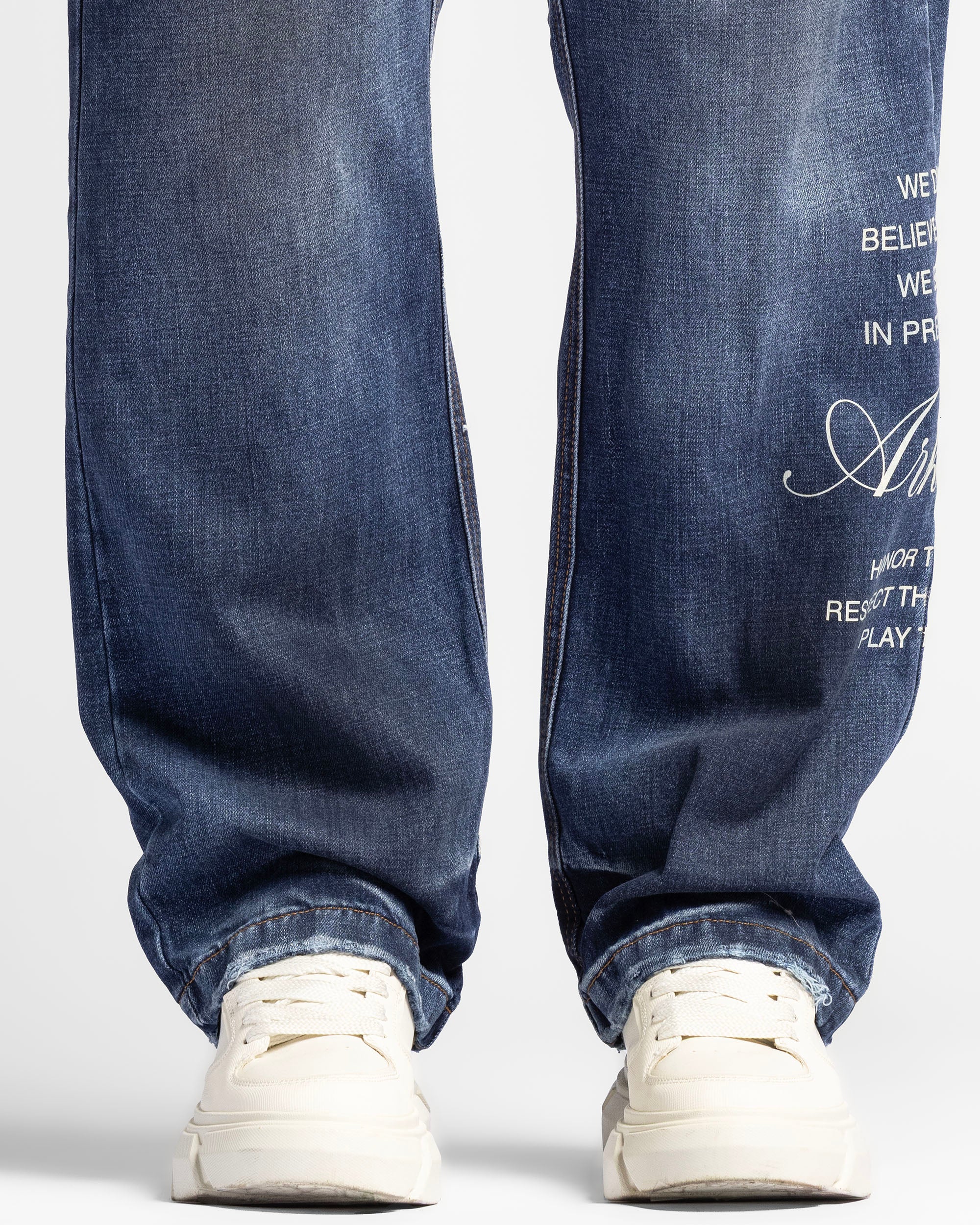 Jean Azul Waxed