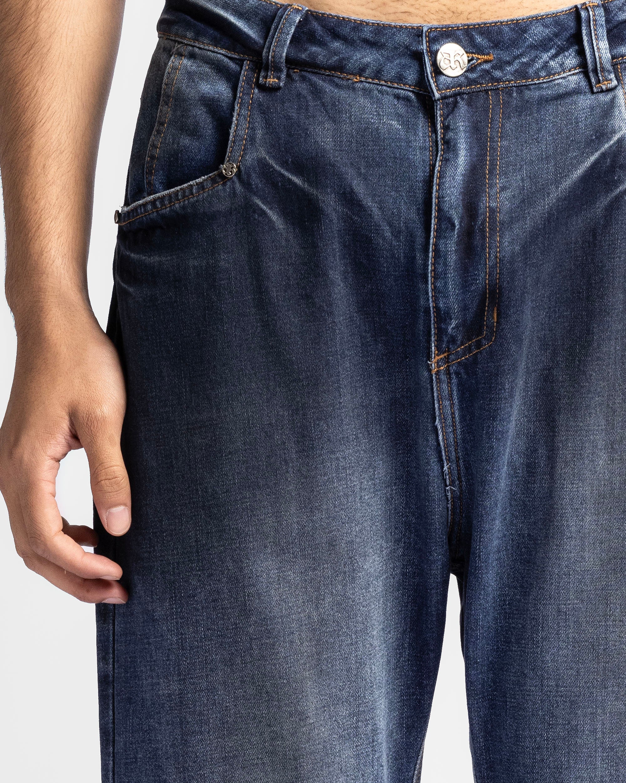 Jean Azul Waxed