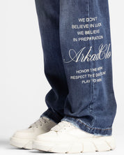 Jean Azul Waxed