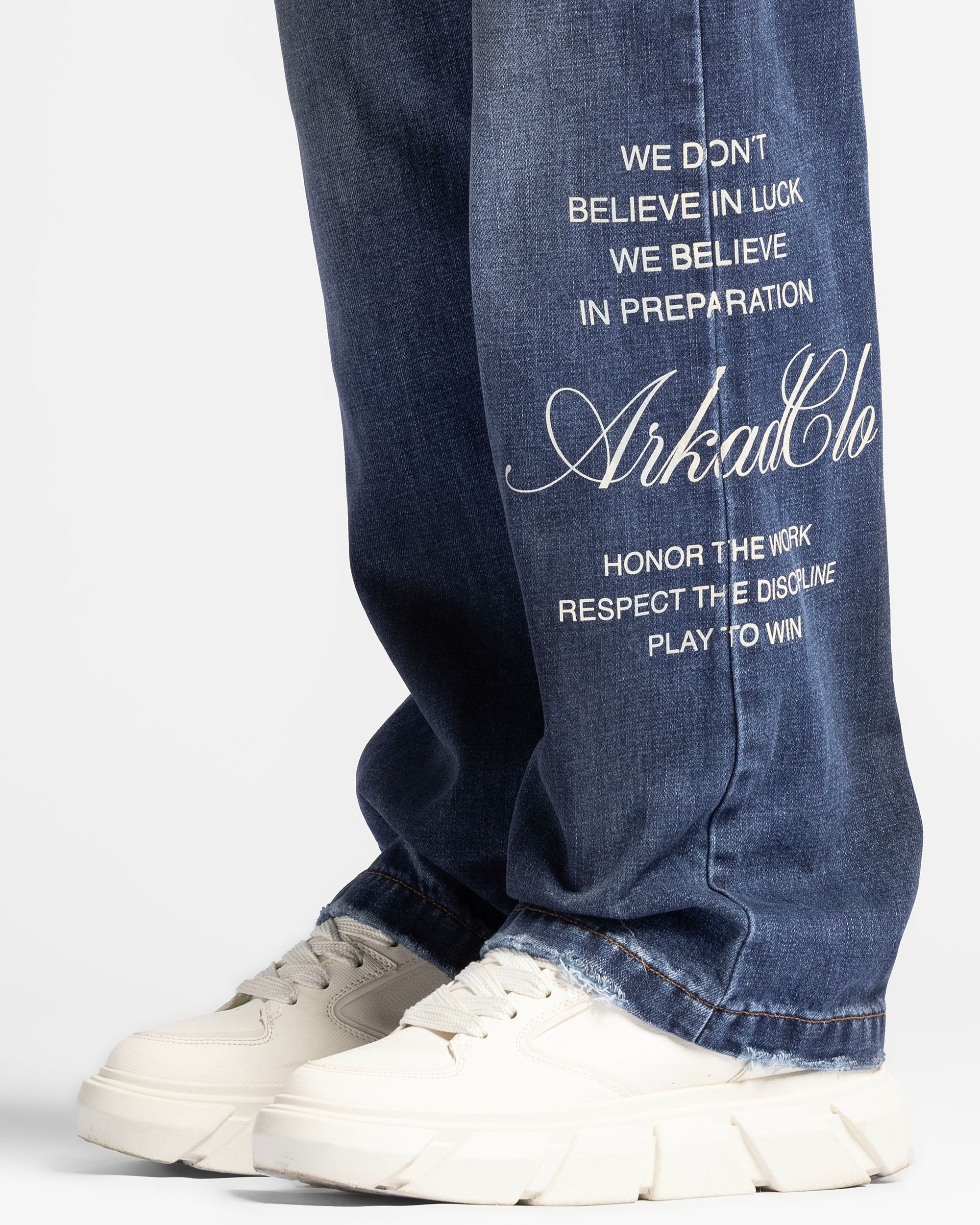 Jean Azul Waxed