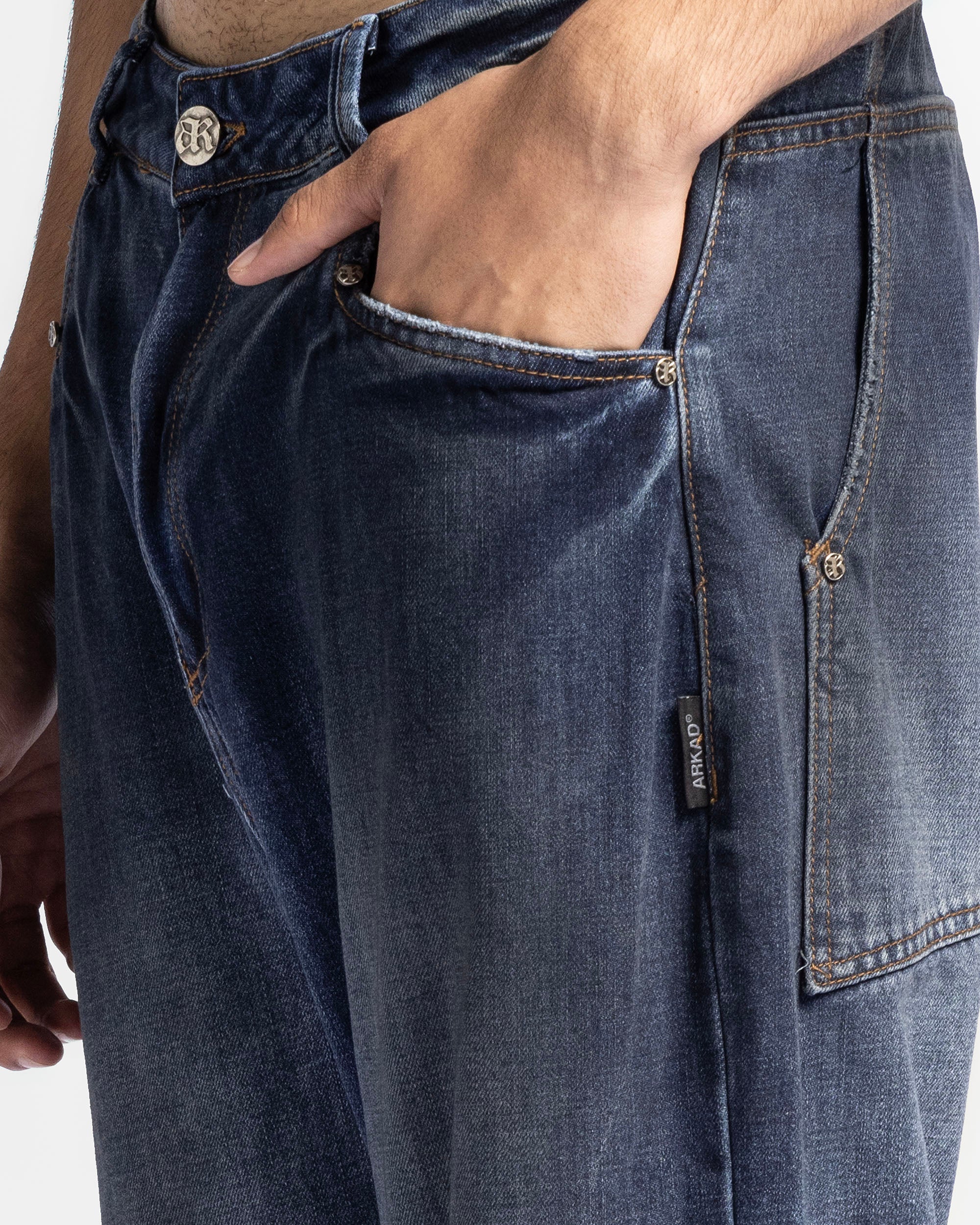 Jean Azul Waxed