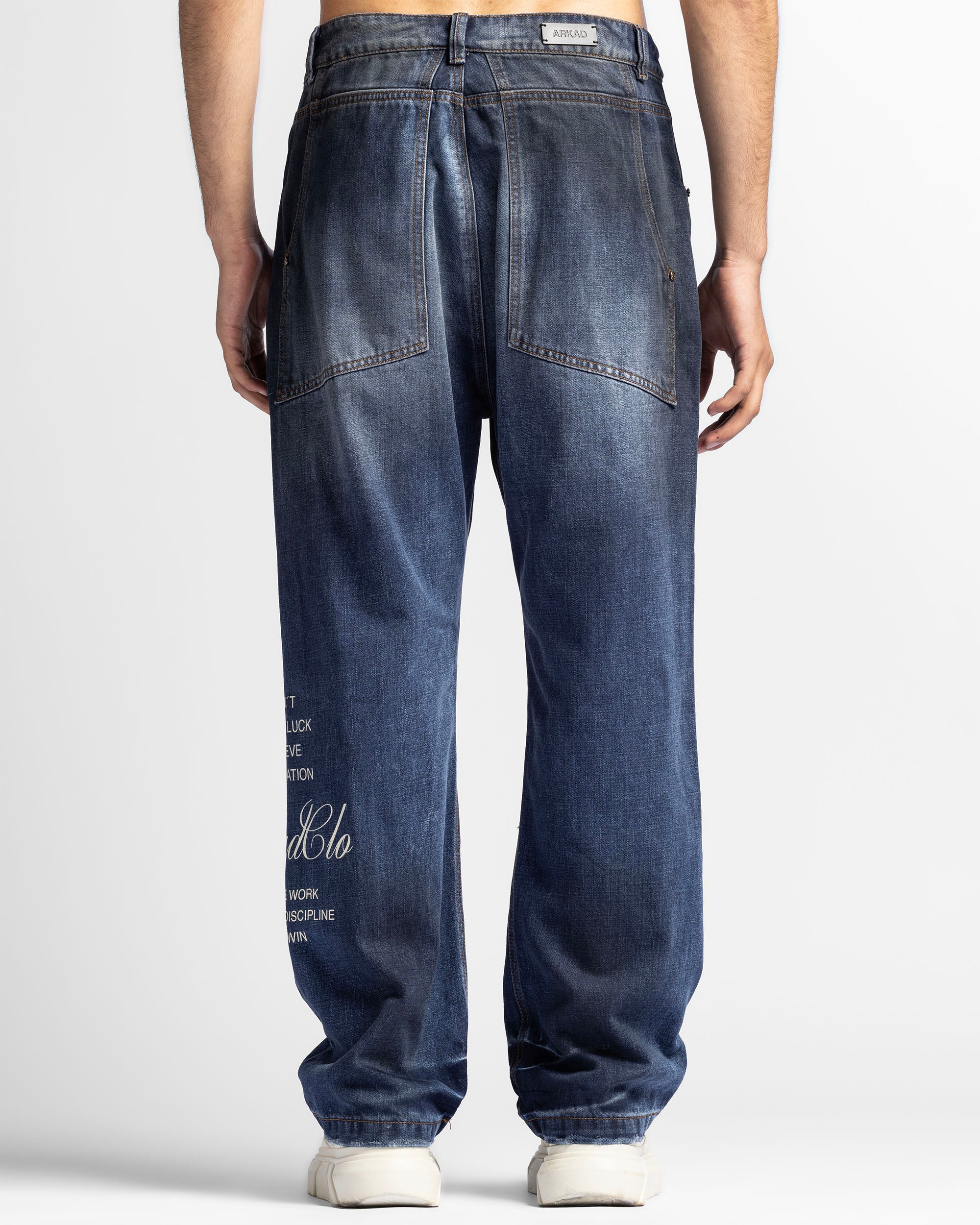 Jean Azul Waxed