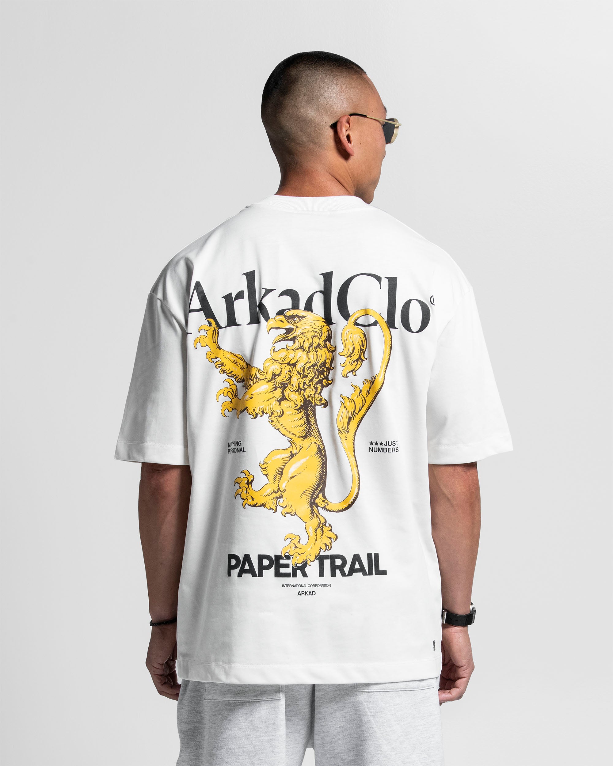 Tshirt Oversize Blanca Arkad Clo. Águila