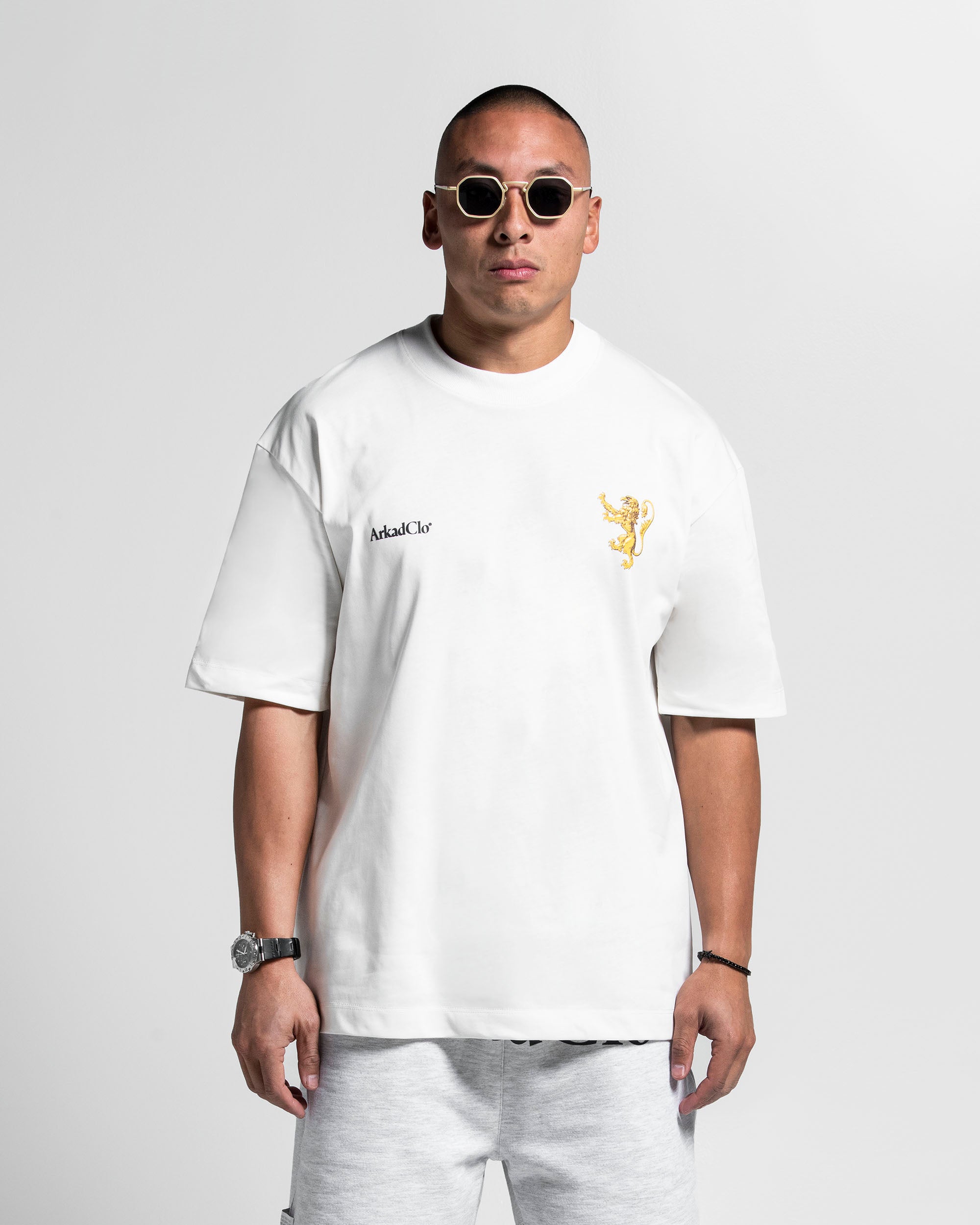 Tshirt Oversize Blanca Arkad Clo. Águila