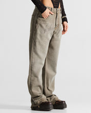 Printed Washed Jean Hustler - Unisex