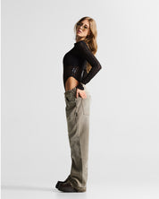 Printed Washed Jean Hustler - Unisex