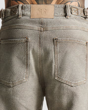 Printed Washed Jean Hustler