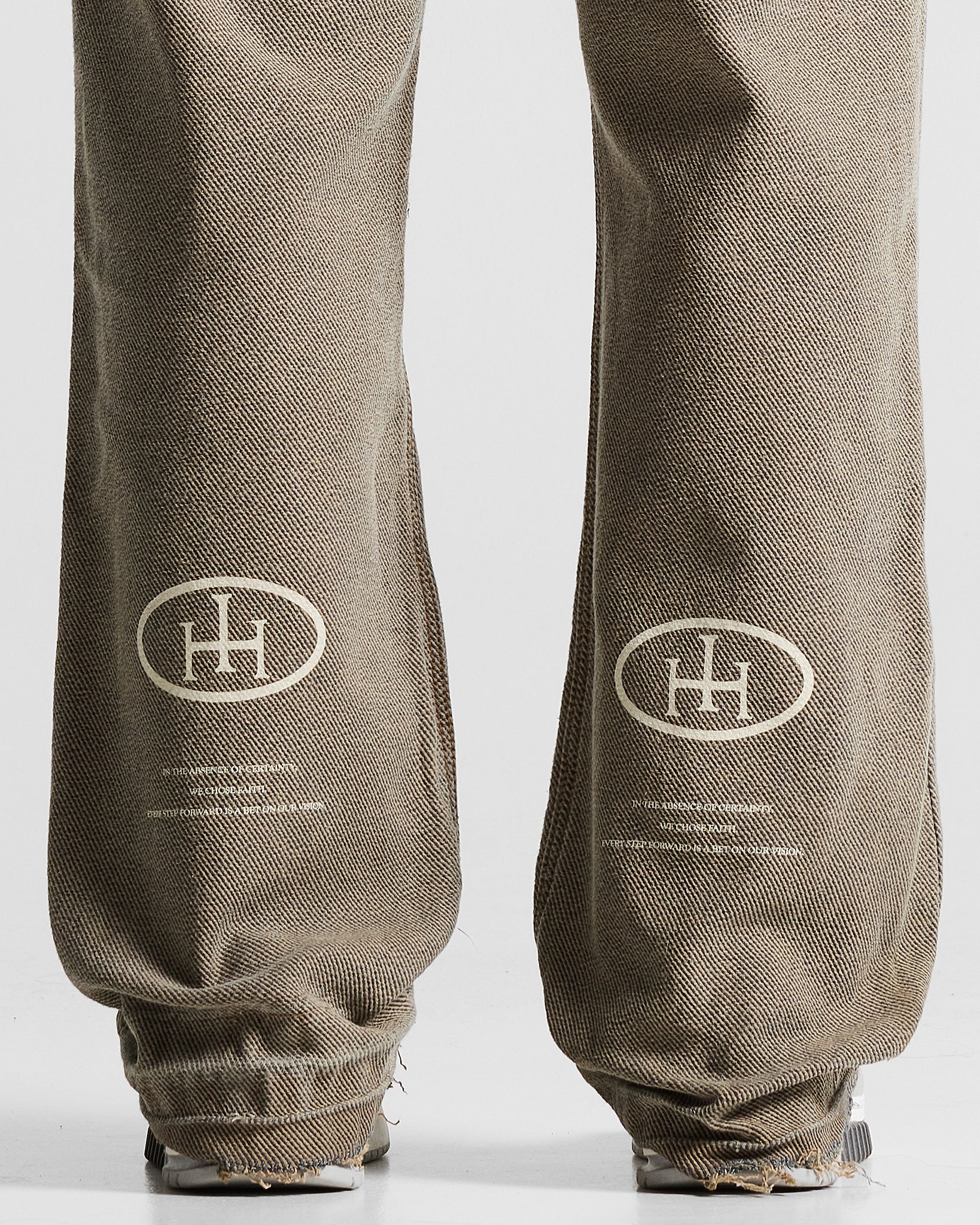 Printed Washed Jean Hustler