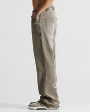 Printed Washed Jean Hustler