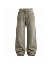 Printed Washed Jean Hustler