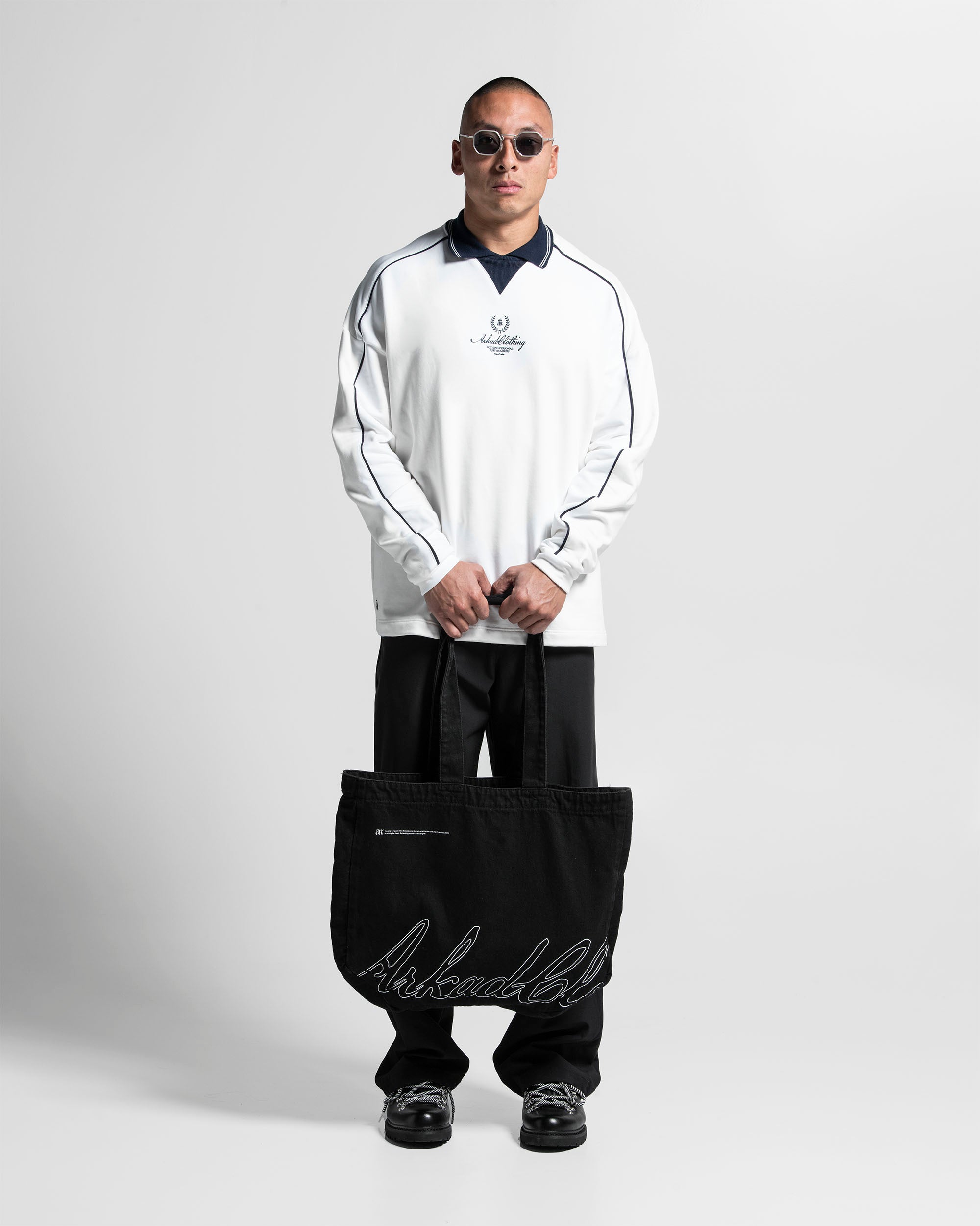 Polo Long Sleeve Paper Trail