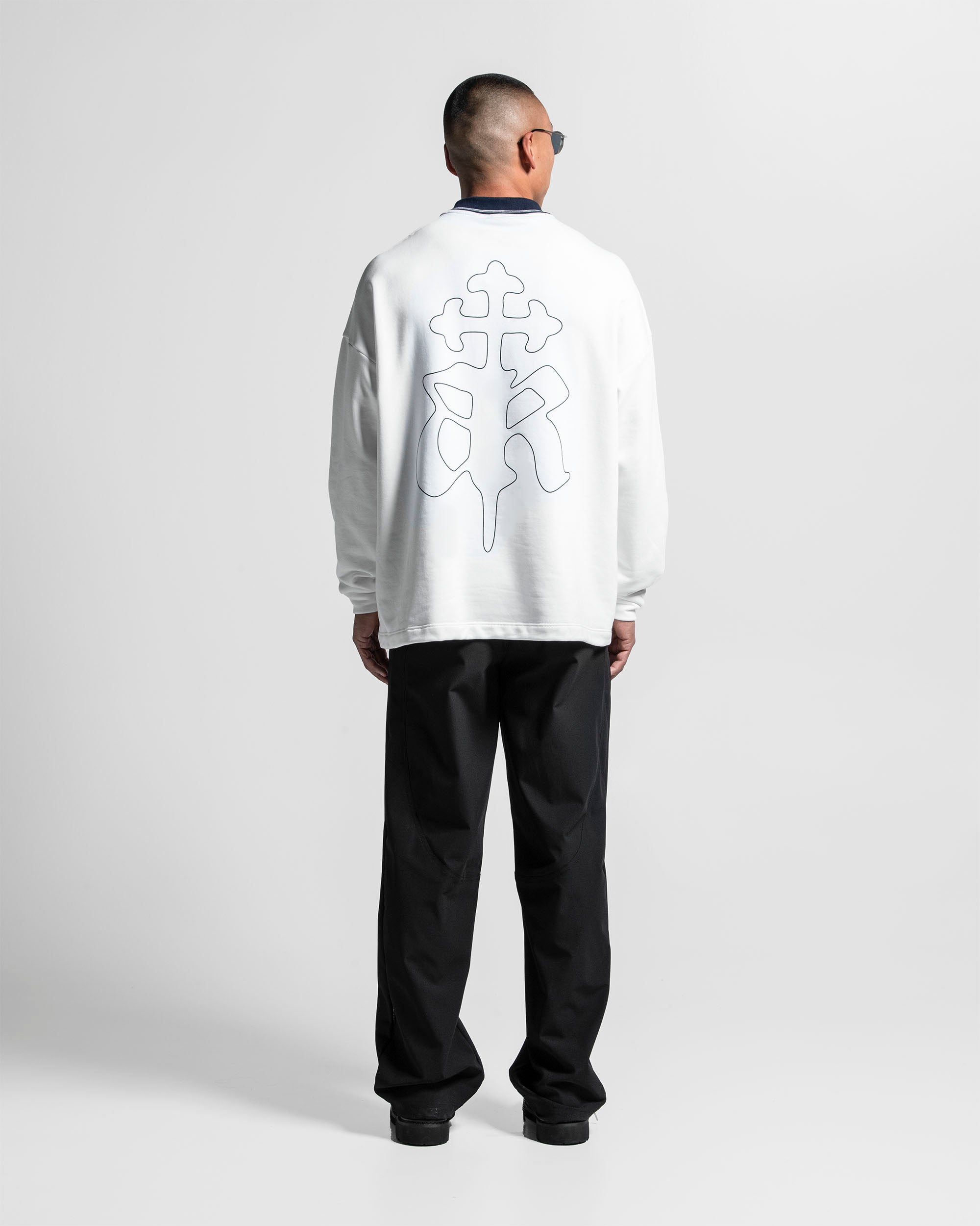 Polo Long Sleeve Paper Trail