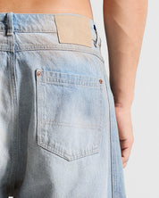 Printed Jean Hustler Azul Claro