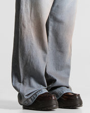 Printed Jean Hustler Azul Claro - Unisex
