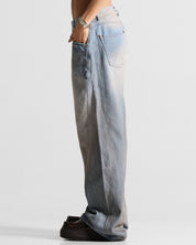 Printed Jean Hustler Azul Claro - Unisex