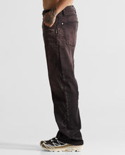 Washed Jean Negro Cafe