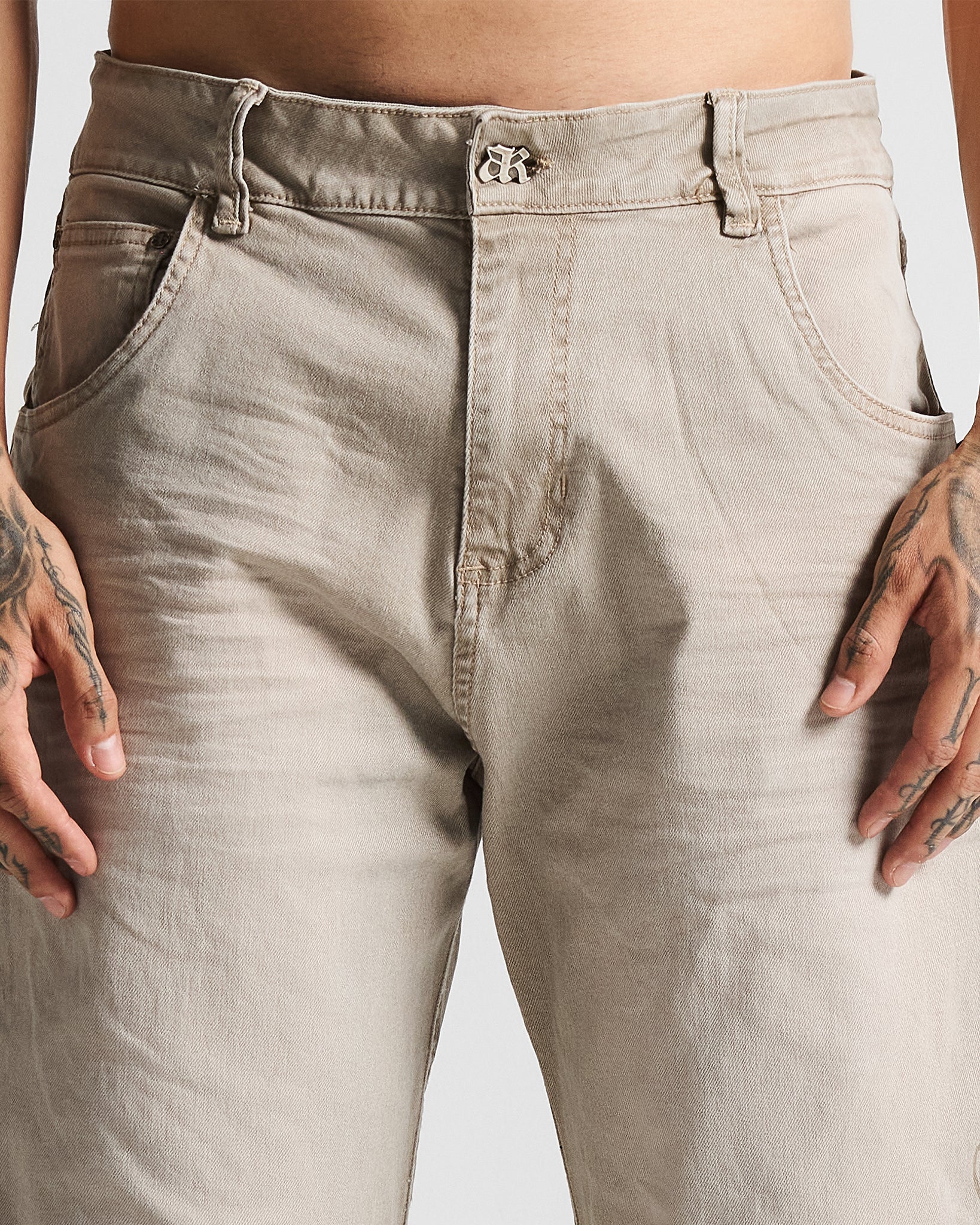 Washed Jean Greyge