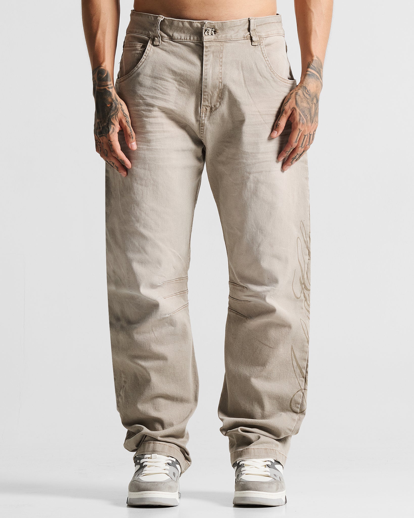 Washed Jean Greyge