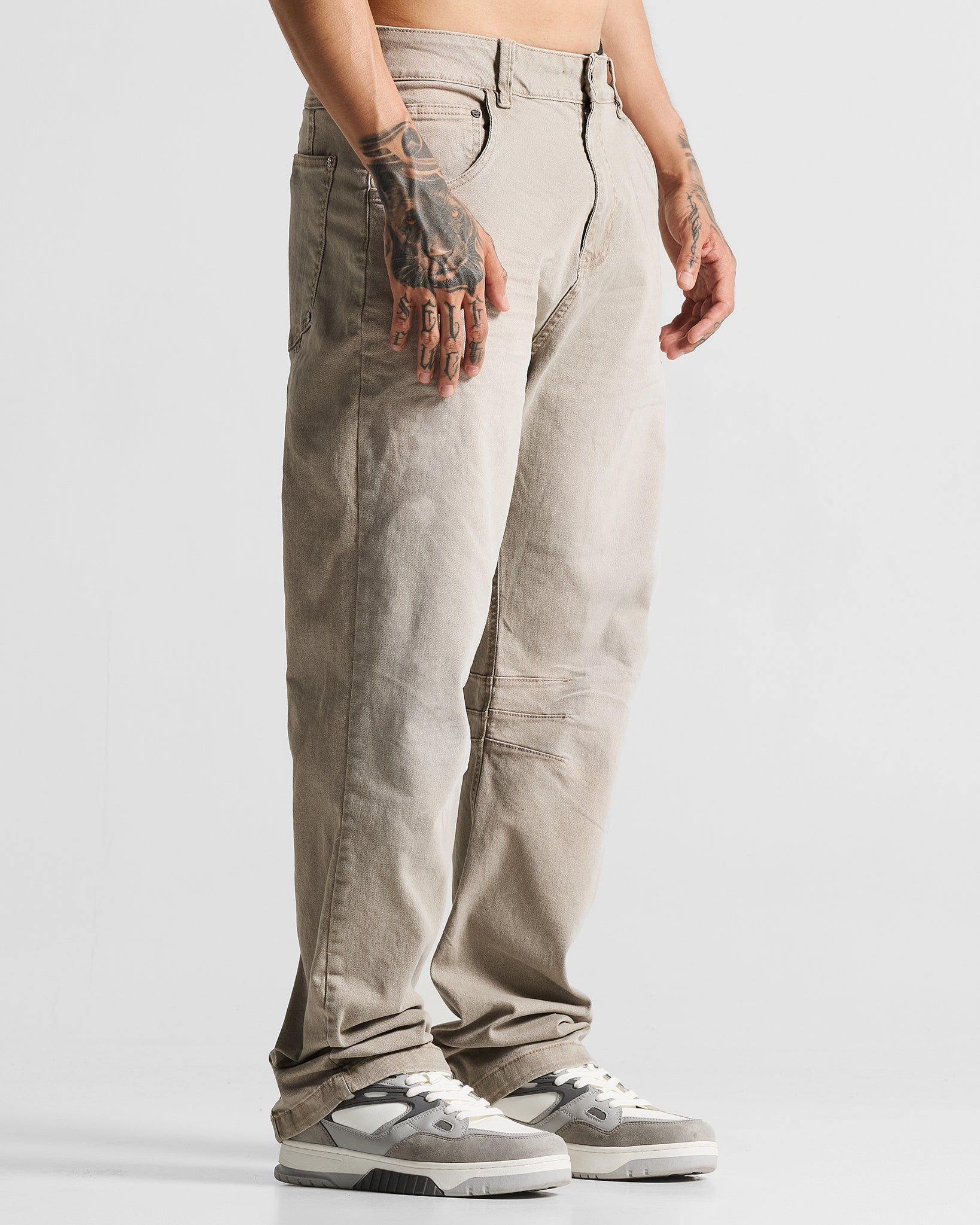 Washed Jean Greyge