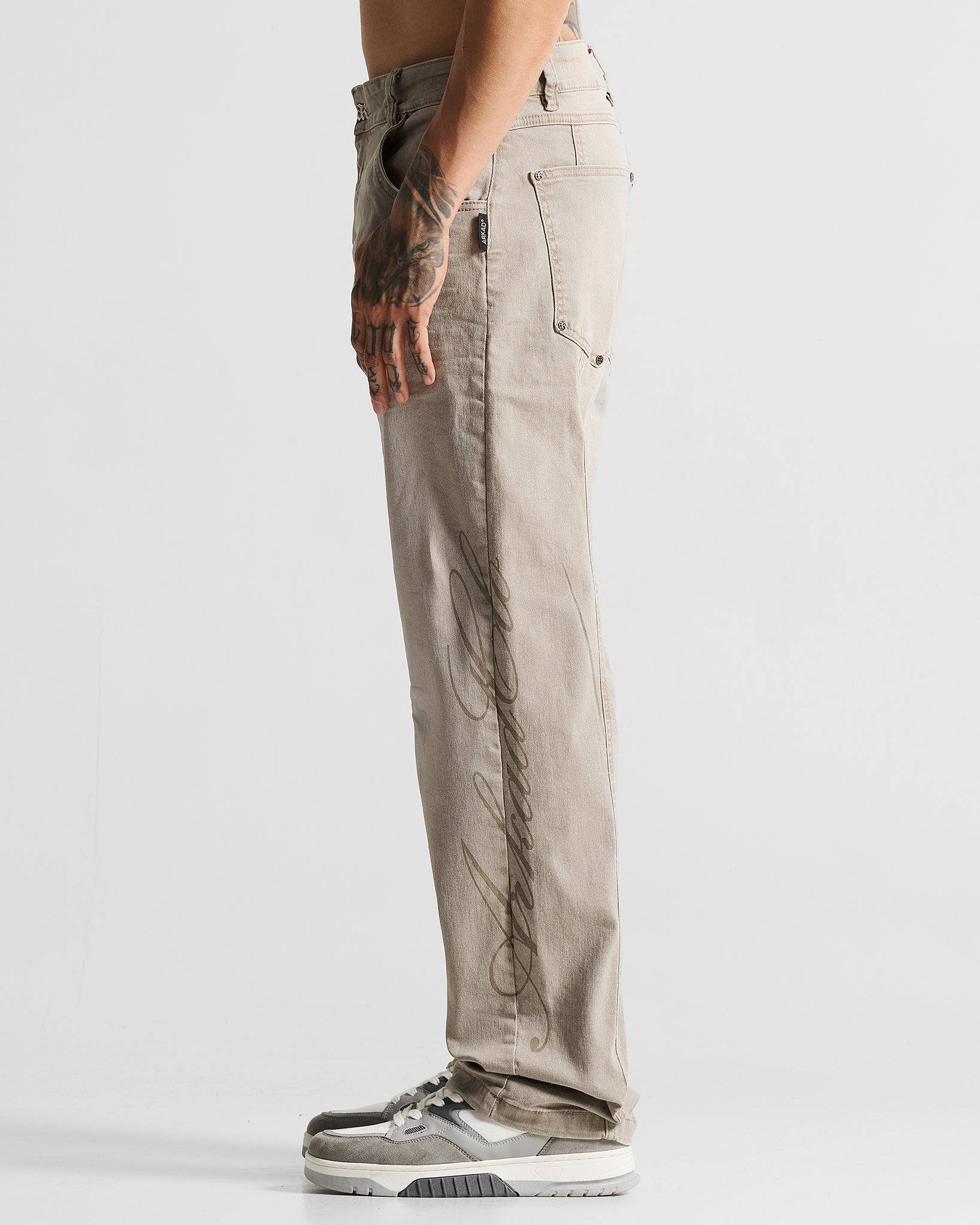 Washed Jean Greyge