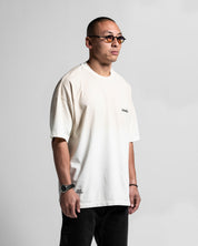 Washed Tshirt Oversize Beige Arkad Clo