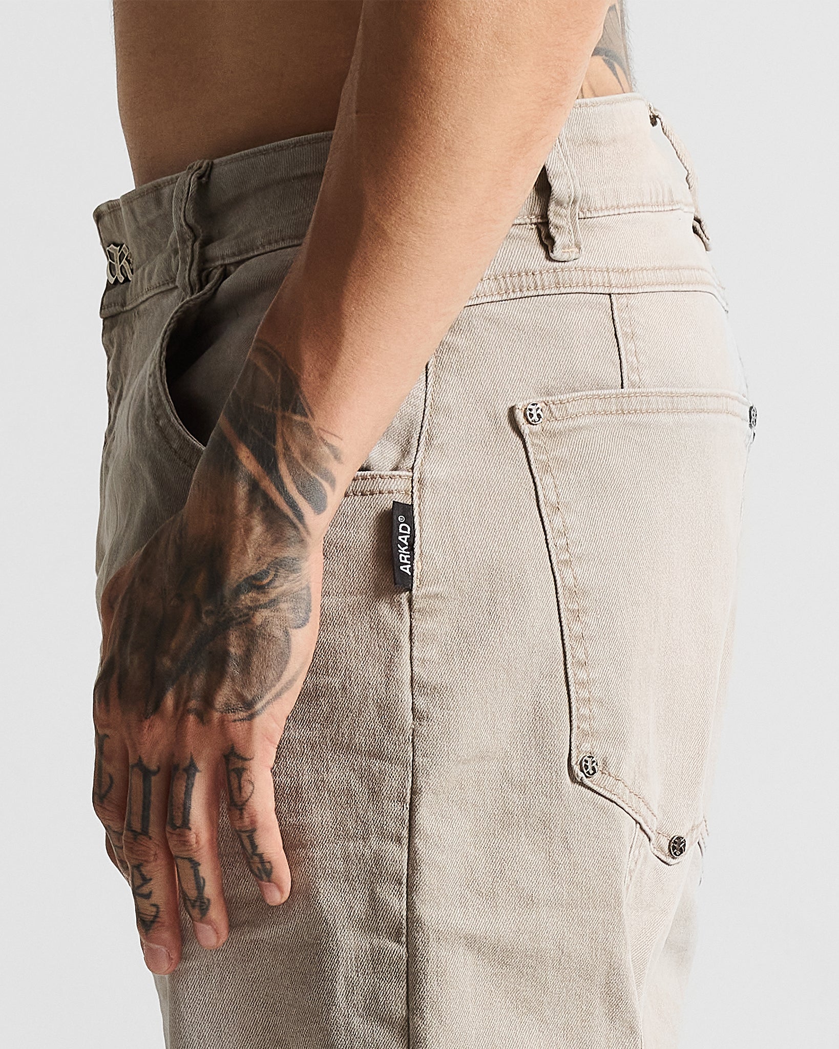 Washed Jean Greyge