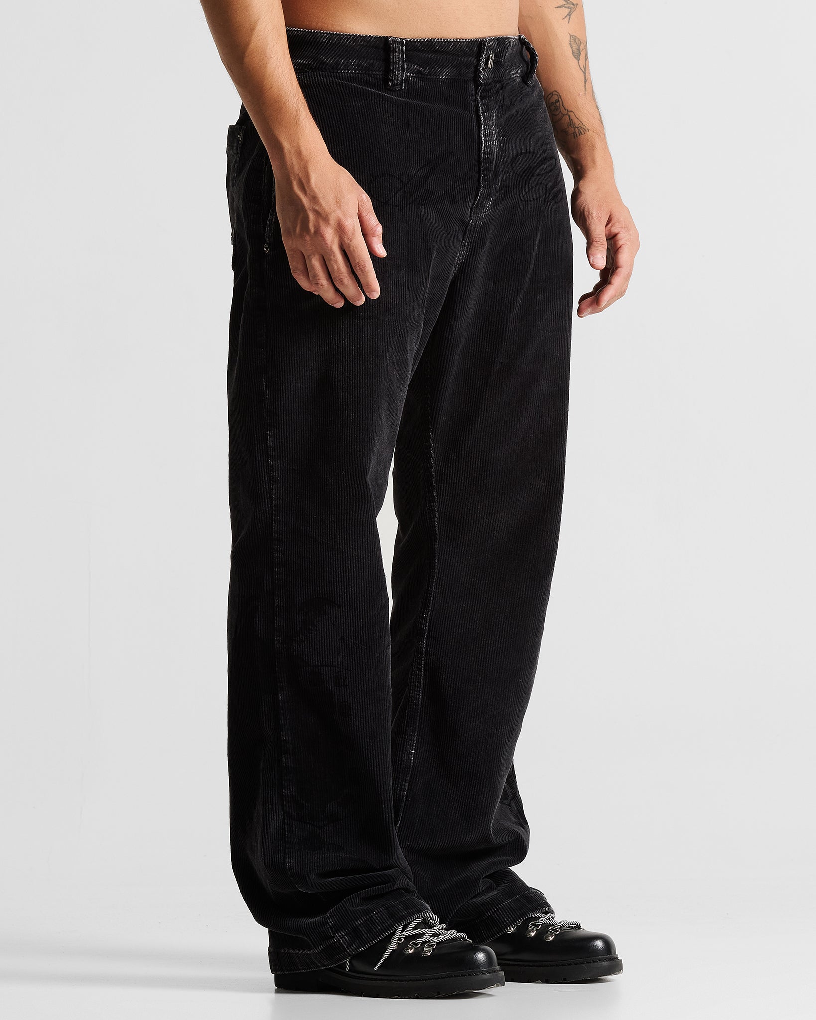 Whased Corduroy Pant Negro Hustler